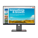 Monitor Consumer Lenovo ThinkVision P24QD-40, 23.8", 2560 x 1440 pixeli, Black, 2 ani Garantie