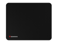 GENESIS Carbon 500 M Logo. Width: 250 mm, Depth: 300 mm. Product colour: Black, Surface coloration: Monochromatic, Material: Fabric,  Rubber, Gaming mouse pad