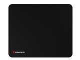 GENESIS Carbon 500 M Logo. Width: 250 mm, Depth: 300 mm. Product colour: Black, Surface coloration: Monochromatic, Material: Fabric,  Rubber, Gaming mouse pad