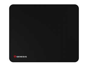 GENESIS Carbon 500 M Logo. Width: 250 mm, Depth: 300 mm. Product colour: Black, Surface coloration: Monochromatic, Material: Fabric,  Rubber, Gaming mouse pad