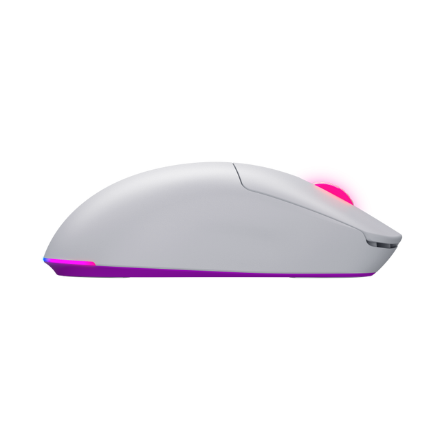 Mouse Gaming Wireless Hator Quasar 3 Ultra 8K Wireless, 30000 dpi, Alb