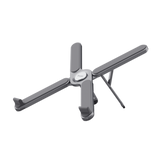 Stand laptop Trust Macy Foldable, ajustabil pe inaltime: 7 trepte, , dimensiune maxima laptop 17", greutate maxima suportata 20kg, material aluminiu