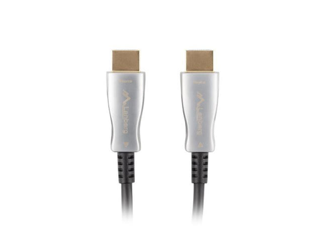 Cablu HDMI M/M v2.0 100 m optic negru AOC