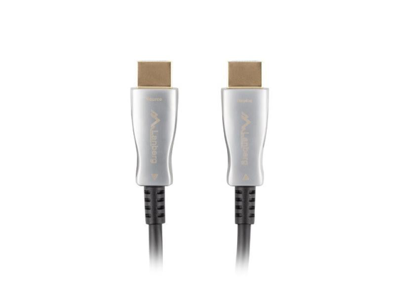 Cablu HDMI M/M v2.0 30 m optic negru AOC