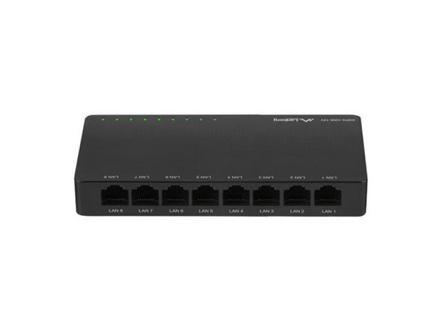 Switch  DSP2-1008-12V 8x 1 Gb/s, fara management, Gigabit Ethernet, desktop, 12V