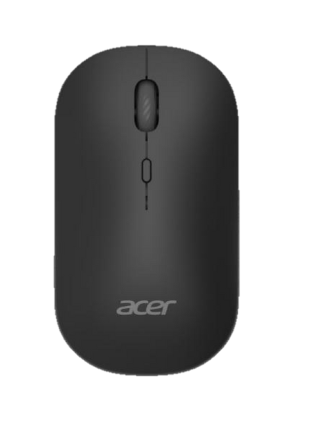 Mouse Optic Acer AMR130, USB-A/USB Wireless/Bluetooth, Black