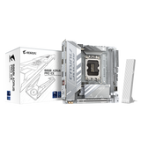 Placa de Baza GIGABYTE B860I AORUS PRO ICE LGA1851, 2x DDR5, 1x Intel Thunderbolt 1x DP 1x HDMI, 1x PCIE 5.0 x16, 2x M.2, 2x SATA 6GB/s, mini- ITX