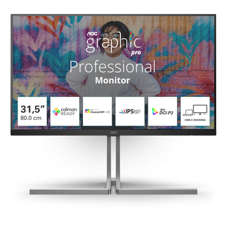 Monitor AOC 31.5" U32U3CV
