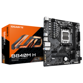 Placa de baza Gigabyte B840M H, Socket AM5, DDR5, Micro-ATX