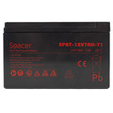 Acumulator UPS SPACER 12V/7Ah, negru