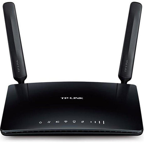 Router Wireless TP-Link ARCHER MR200, 1xLAN/WAN 10/100, 3xLAN10/100 ,3antene WiFi interne, 2 antene 4G LTE externe, 1 SIM card slot,dual-bandAC750 (300/433Mbps), 3G/4G, Buton Wireless/Power/LedON/OFF ,butonWPS/Reset