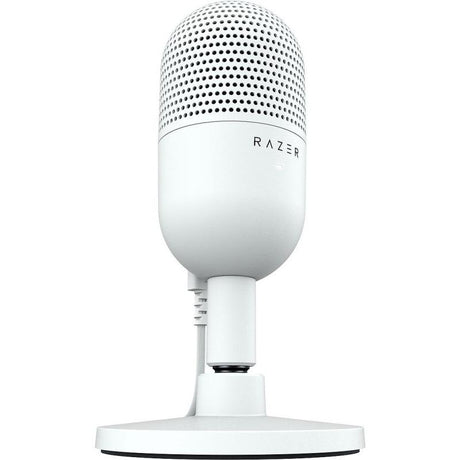 Microfon Razer Seiren V3 Mini White USB, frecventa raspuns 20 Hz - 20000 Hz, sensibilitate 110 dB (THD > 1% at 1 kHz), alb