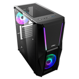 Carcasa nJoy Fort, Mid Tower NEGRU