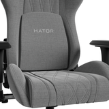 Scaun Gaming Hator Darkside 3M Fabric, pana in 120 kg, Gri
