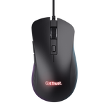 Mouse Trust GXT924 YBAR+ 25600 DPI, negru