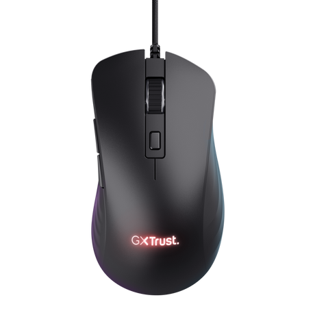 Mouse Trust GXT924 YBAR+ 25600 DPI, negru