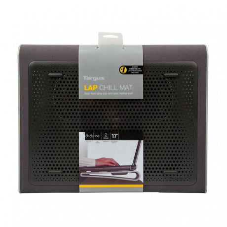 Cooler laptop Targus pentru laptop-uri cu display de pana la 17", material Neoprene, Plastic, negru