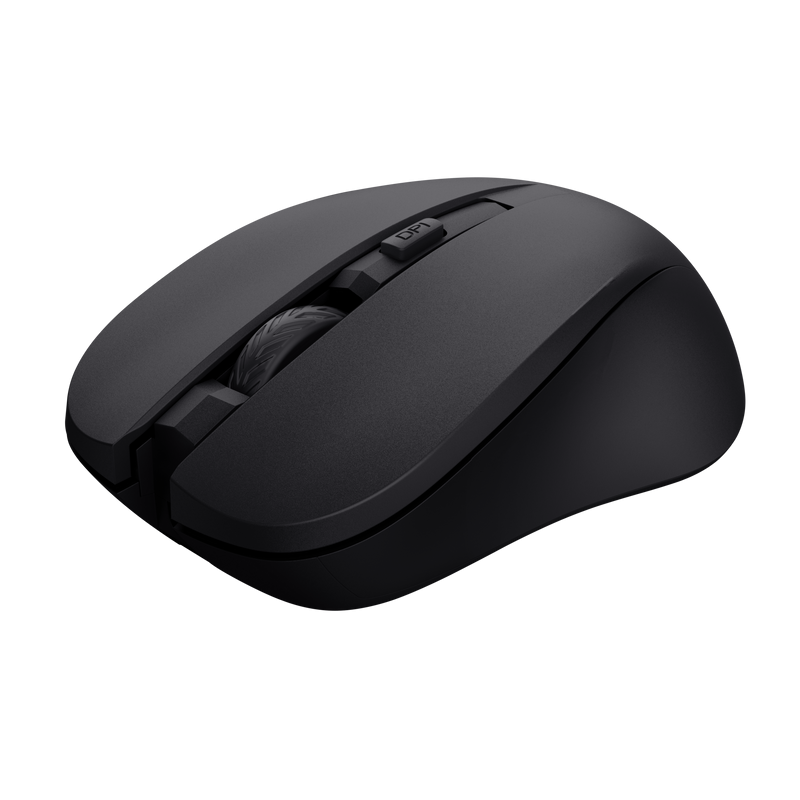Mouse Wireless Trust Mydo, DPI:1000-1800, negru