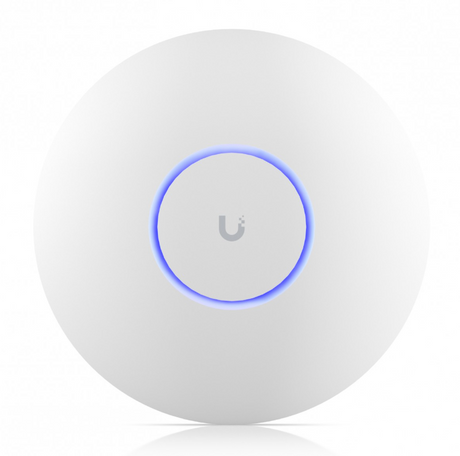 Ubiquiti U7-PRO WI-FI 7 Access Point, Dimensiuni: Ø206 x 46 mm, Polycarbonat, metal, Interfata: 1 x 1/2.5 GbE RJ45 port, Alimentare PoE+, Standarde wireless: 802.11a/b/g/n/ac/ax/be, 300+ clienti.