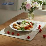 FARFURIE INTINSA OPAL ALB 25 CM,  AIDA, ART OF DINING