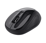 Mouse Trust Wireless, rezolutie maxima 1600 DPI, negru