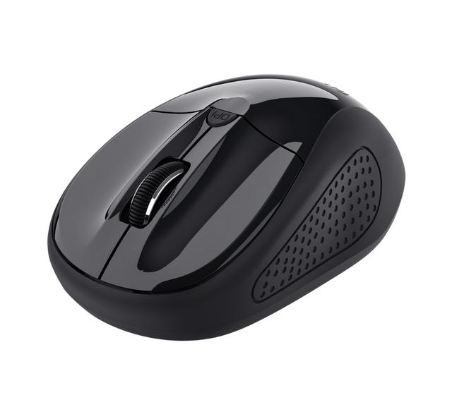 Mouse Trust Wireless, rezolutie maxima 1600 DPI, negru