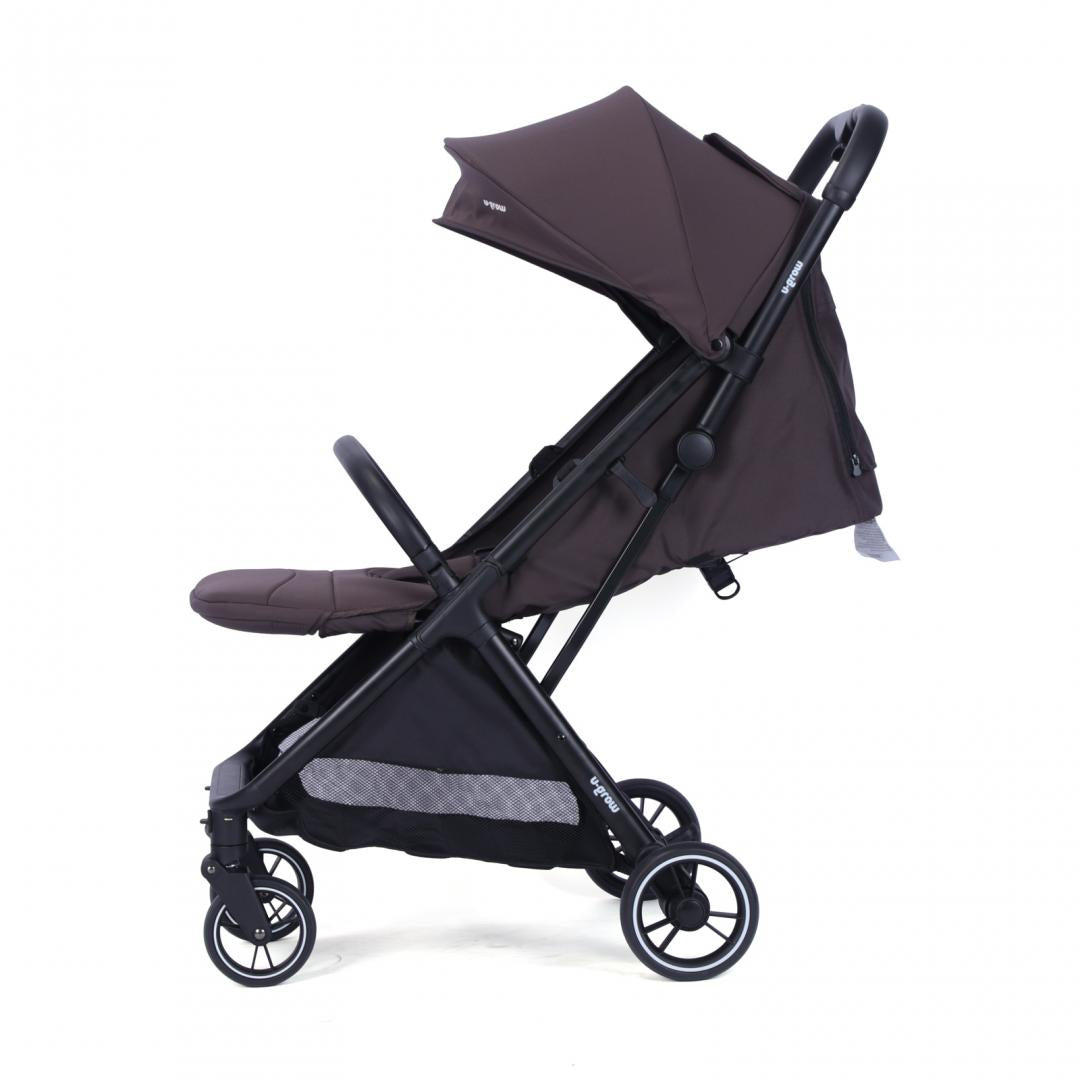 Carucior sport U-Grow autofold, 0-48 luni, gri