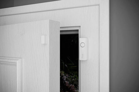 Senzor de contact Philips Hue Secure, Zigbee, automatizare lumini ,montare usi/ferestre, IP20, 70x22x20mm, Alb, baterie CR2