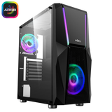 Carcasa nJoy Fort, Mid Tower NEGRU
