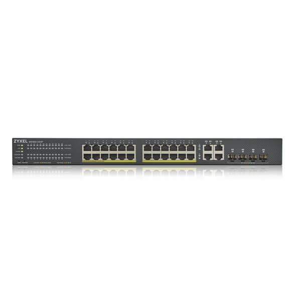 ZYXEL GS192024HPV2 24-PORT GBE POESWITCH