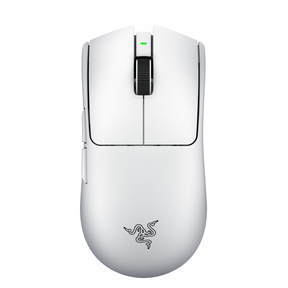 Mouse wireless Razer Viper V4 Pro, Razer™ Focus Pro 50K Optical Sensor Gen-3, durata de viata baterie pana la 180 ore, switch Razer™ Optical Mouse Switches Gen-4, alb