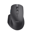 Mouse Trust Ozaa+, wireless RF 2.4GHz, bluetooth, conectivitate USB 1.1, 2.0, 3.0, rezolutie maxima 3200 DPI, negru