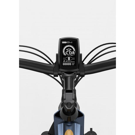 Bicicleta electrica Ulzomo Metro 26 E-bike, 250W, 36V 17Ah, autonomie 100km, viteza maxima 25km/h, Grey, 26''