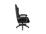 Scaun gaming FURY SHINAI S2, material piele ecologica+fabric, reglabil pe inaltime, greutate maxima suportata 120 kg, inaltime scaun reglabil 42 - 49 cm, spatar ajustabil 135°, dimensiuni roti 51mm, echipat cu piston cu gaz clasa 3, negru