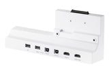 Tray conectivitate pentru display interactiv SAMSUNG Flip 2 55"/65"; HDMI Out, Conectivitate NFC pentru proiectarea telefonului pe display; aduce mufele din spate in fata pentru convenienta.