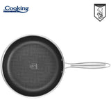 TIGAIE INOX IN 3 STRATURI  30X6 CM, TITANIUM3, COOKING BY HEINNER