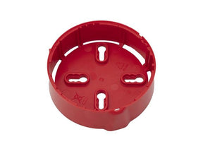 HW Baza pentru detectoarele Morley-IAS B501RF-RR; Culoare: rosu , dimensiuni: inaltime 32mm, diametru 107mm, greutate: 48g.