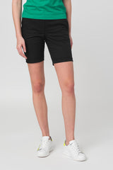PANTALONI SCURT CASUAL FEMEI BLACK L