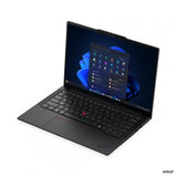 Laptop ThinkPad E14 Gen 7 (AMD); 14" WUXGA (1920x1200) IPS 300nits Anti- glare, 45% NTSC, 60Hz; AMD Ryzen™ 7 250 (8C / 16T, 3.3 / 5.1GHz, 8MB L2 / 16MB L3); Video Integrated AMD Radeon™ 780M Graphics; RAM 1x 16GB SO- DIMM DDR5-5600; 512GB SSD M.2 2242 PCIe® 4.0x4 NVMe® Opal 2.0, Optical: no ODD; No