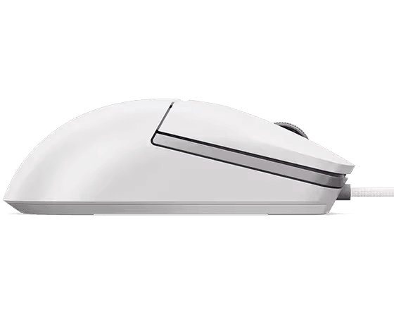Mouse gaming Lenovo Legion M300s, Iluminare RGB, 8k DPI, Sensor Pixart, Glacier White
