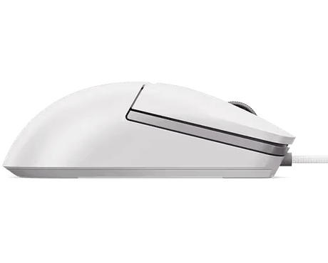 Mouse gaming Lenovo Legion M300s, Iluminare RGB, 8k DPI, Sensor Pixart, Glacier White