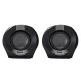 Boxe Trust Polo 2.0 cu fir, putere maxima 8W, audio input 3.5mm, negru