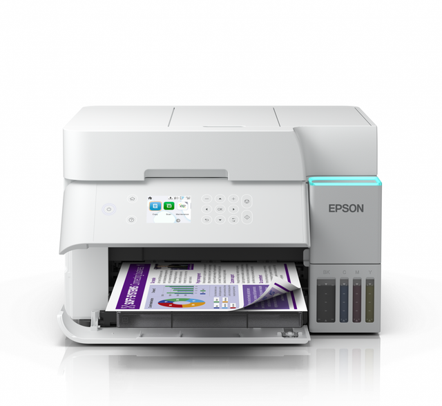 Multifunctional inkjet Epson EcoTank L6376, CISS, format A4, Color, Duplex, USB + LAN + Wi-Fi
