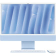 Apple iMAC 24" Retina 4.5k/ Apple M4 (CPU 8-core, GPU 8-core, Neural Engine 16-core)/16GB/512GB - Blue - INT KB (2024) - CTO From MWUF3RO/A