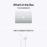 MacBook Air 13.6" Retina/Apple M5 (CPU 10-core, GPU 10-core, NeuralEngine16-core)/24GB/512GB - Silver - INT KB (No Adapter) - 2026 (CTO from MDH74RO/A)