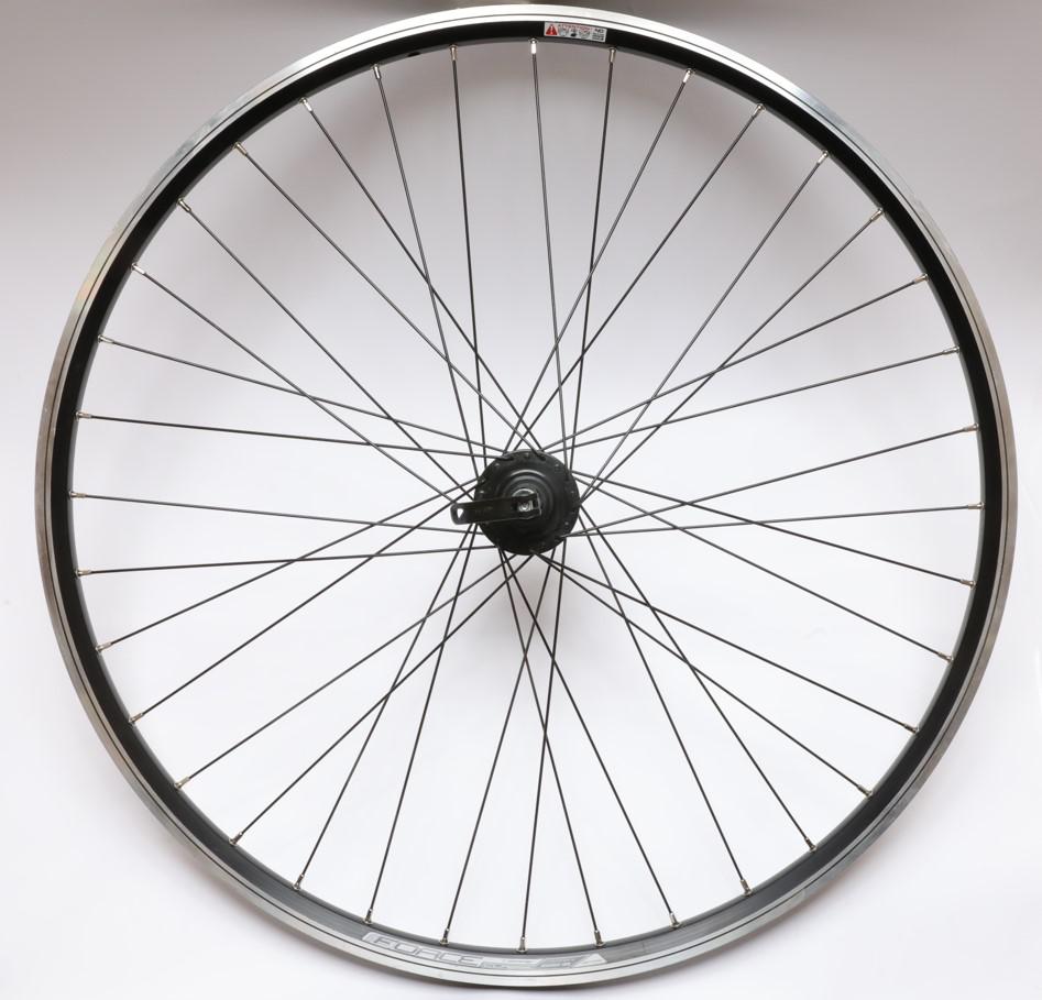 Roata Fata Pegas 29'', 36H, Prindere disc in 6 suruburi, Neagra