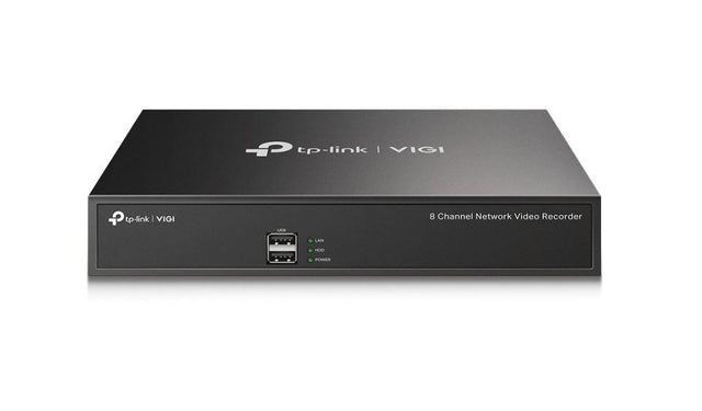 NVR TP-Link VIGI 8 canale 1008H; 8 MP,1 SATA Interface, max 10TB, H.265+; ONVIF