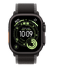 Apple Watch Ultra 3 GPS + Cellular 49mm Black Titanium Case with Black/Charcoal Trail Loop - M/L
