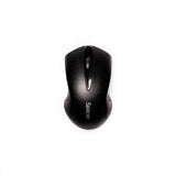 Mouse spacer SPMO-W12, wireless, 1000DPI, 3 butoane, functie auto sleep, negru