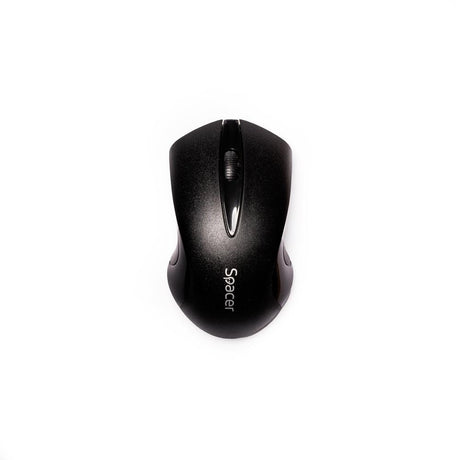 Mouse spacer SPMO-W12, wireless, 1000DPI, 3 butoane, functie auto sleep, negru
